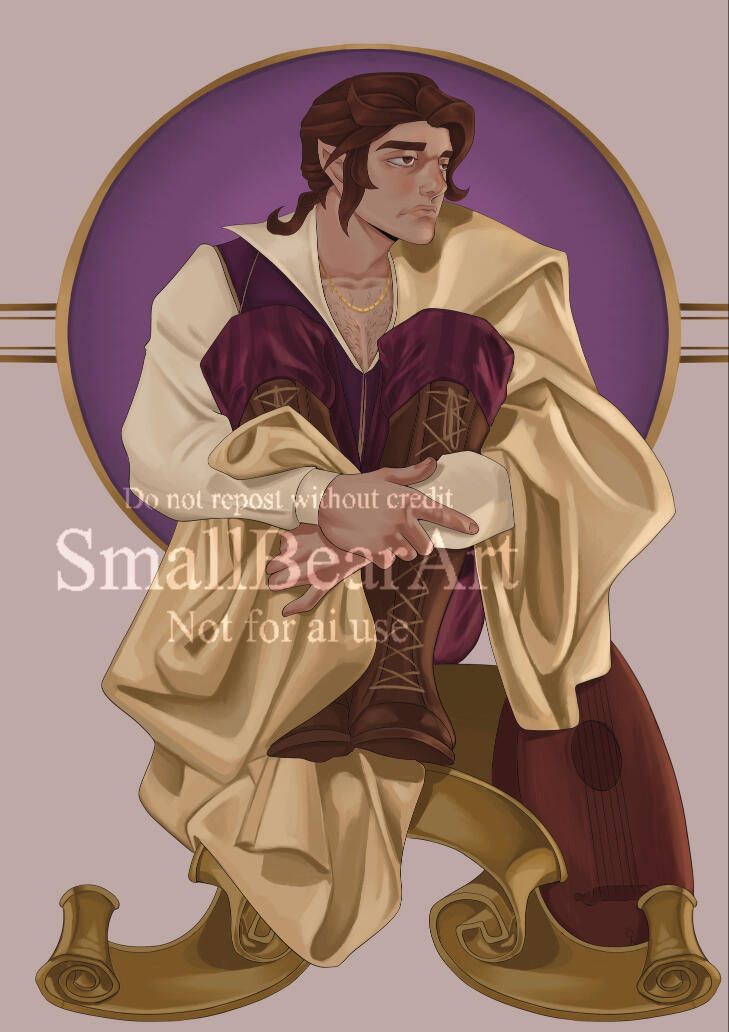 Scanlan Shorthalt Leyendecker Study (Critical Role)